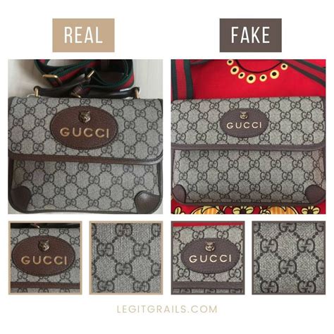 fake gucci bag backpack|How to Spot a Fake Gucci Bag .